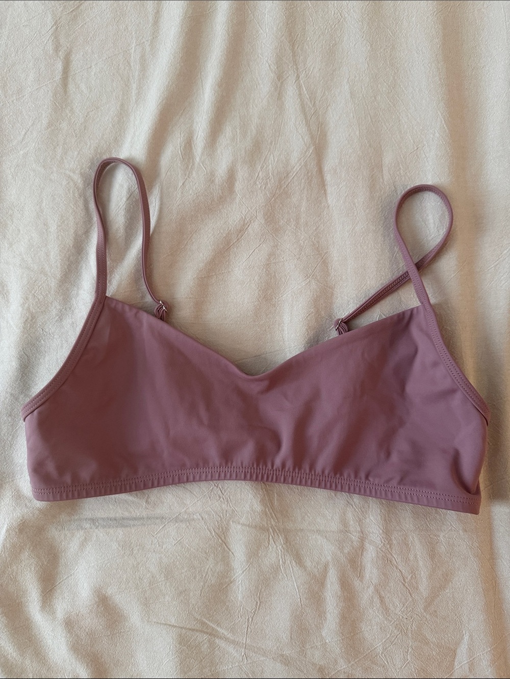 Jolyn “Eryn” Dusty Mauve Pink Swim Bralette